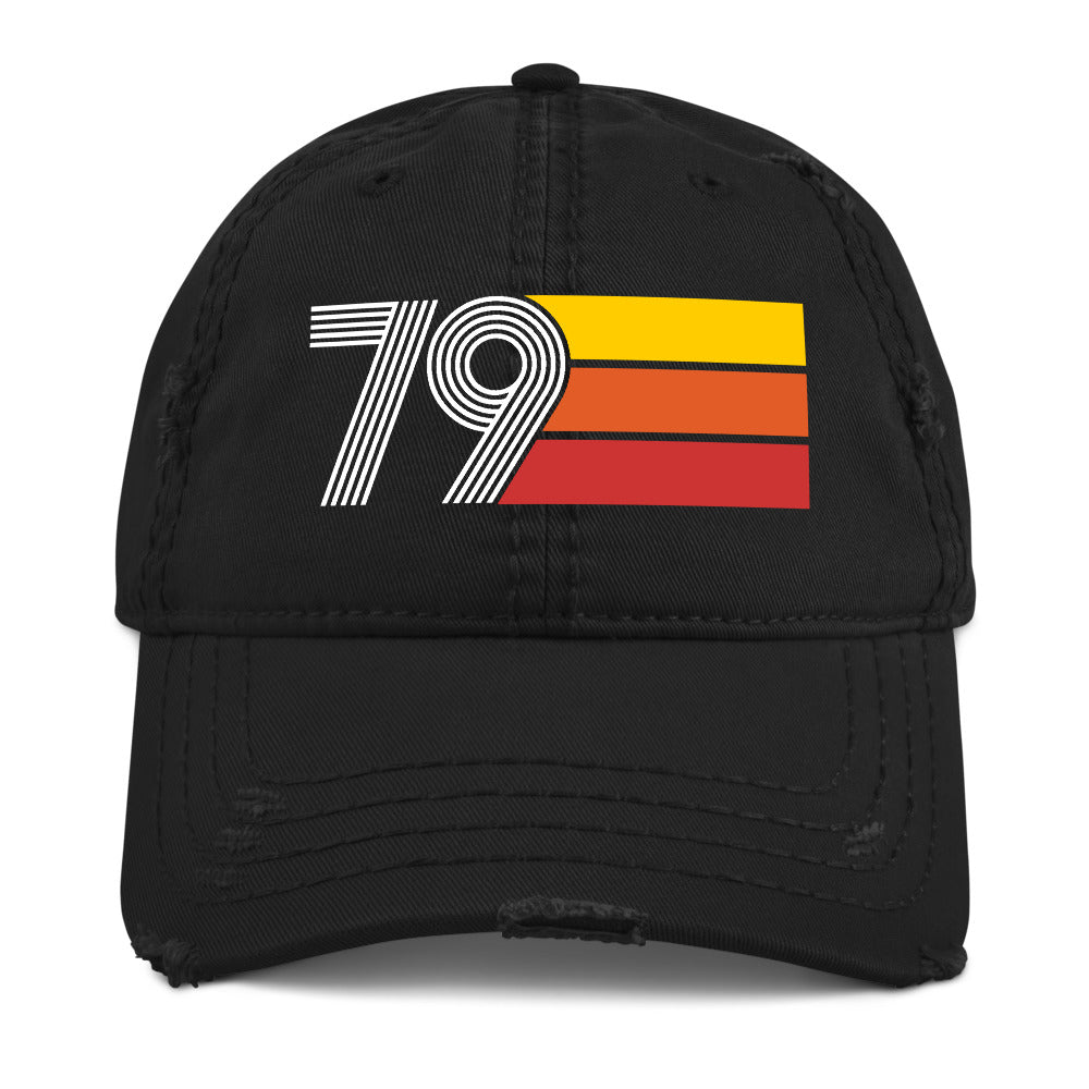1979 Retro Distressed Dad Hat - Styleuniversal