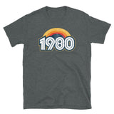 1980 Retro Horizon Short-Sleeve Unisex T-Shirt - Styleuniversal
