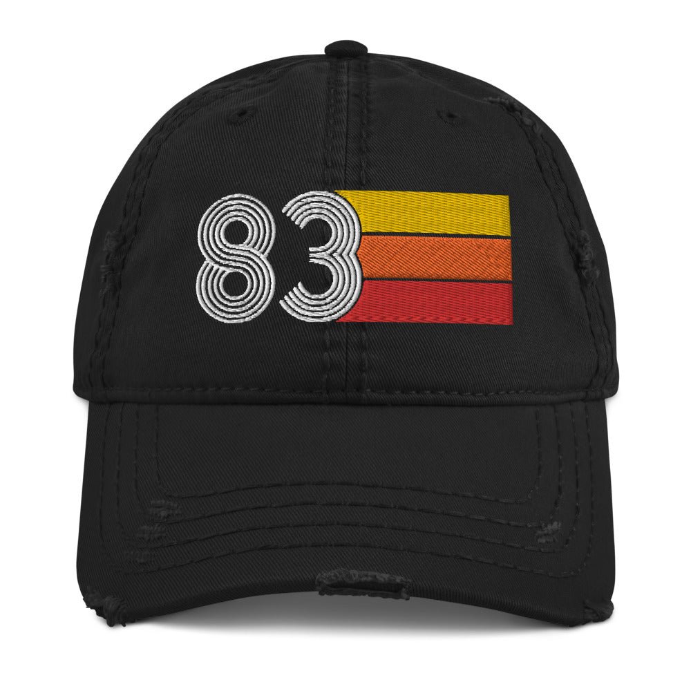 1983 Retro 83 Distressed Dad Hat - Styleuniversal