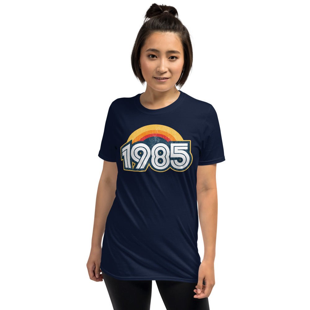1985 Retro Horizon Short-Sleeve Unisex T-Shirt - Styleuniversal