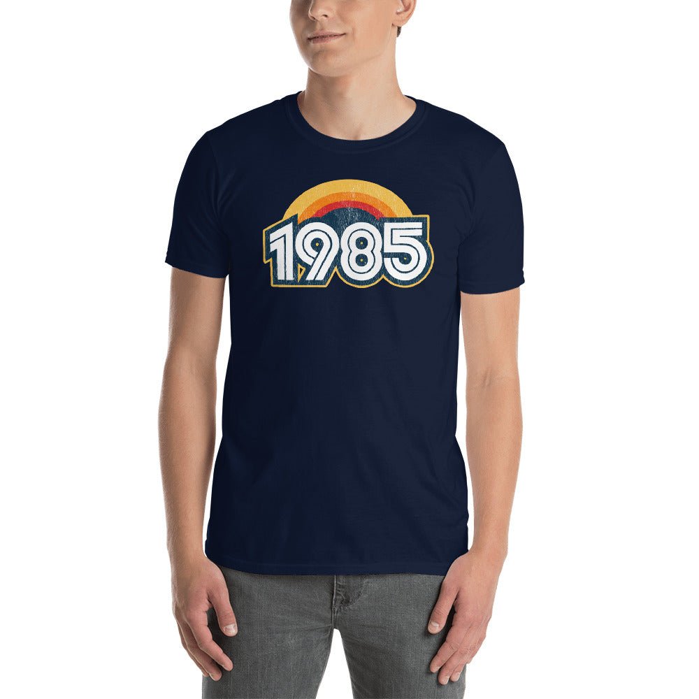1985 Retro Horizon Short-Sleeve Unisex T-Shirt - Styleuniversal