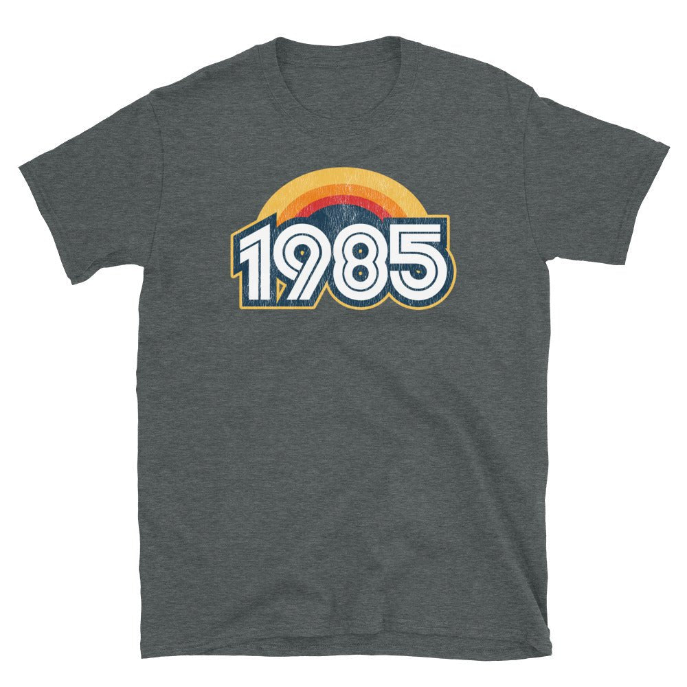 1985 Retro Horizon Short-Sleeve Unisex T-Shirt - Styleuniversal