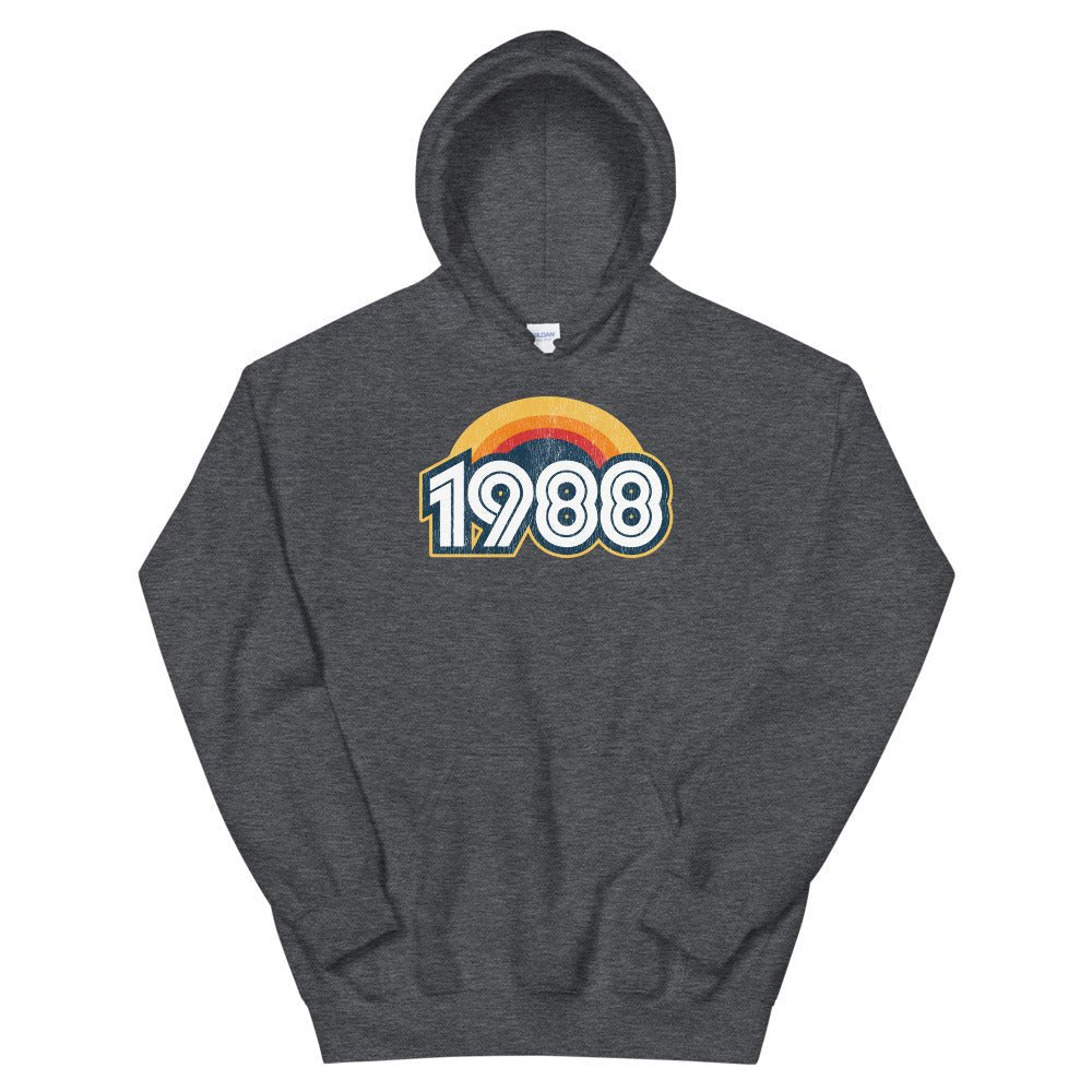 1988 Retro Sunset Unisex Hoodie - Styleuniversal