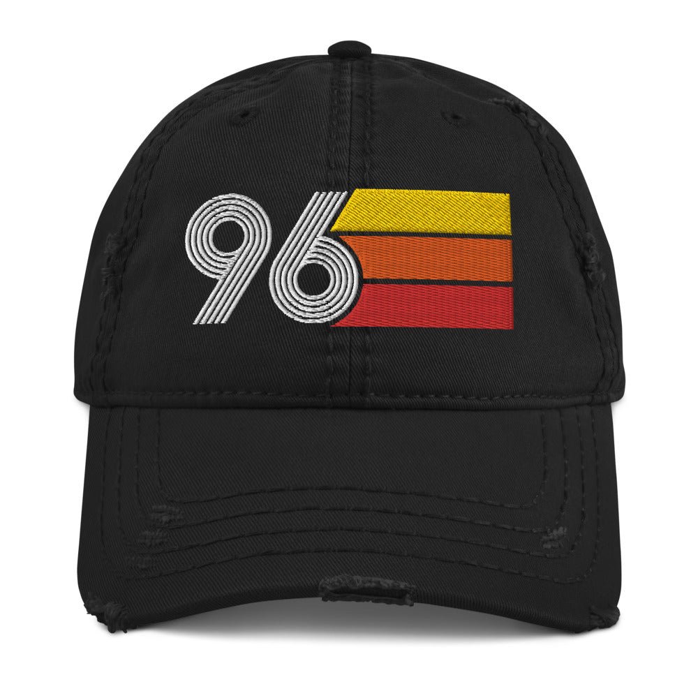 1996 Retro 96 Distressed Dad Hat - Styleuniversal