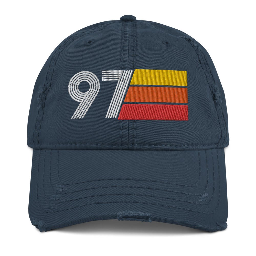 1997 Retro 97 Distressed Dad Hat - Styleuniversal