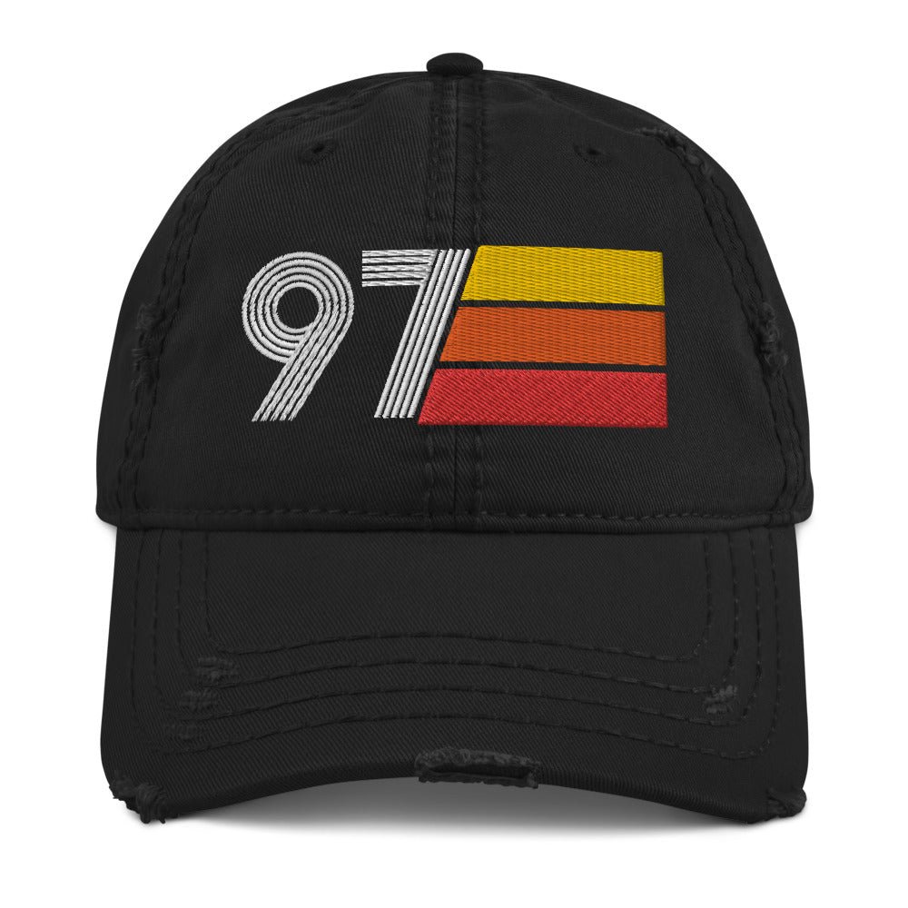 1997 Retro 97 Distressed Dad Hat - Styleuniversal