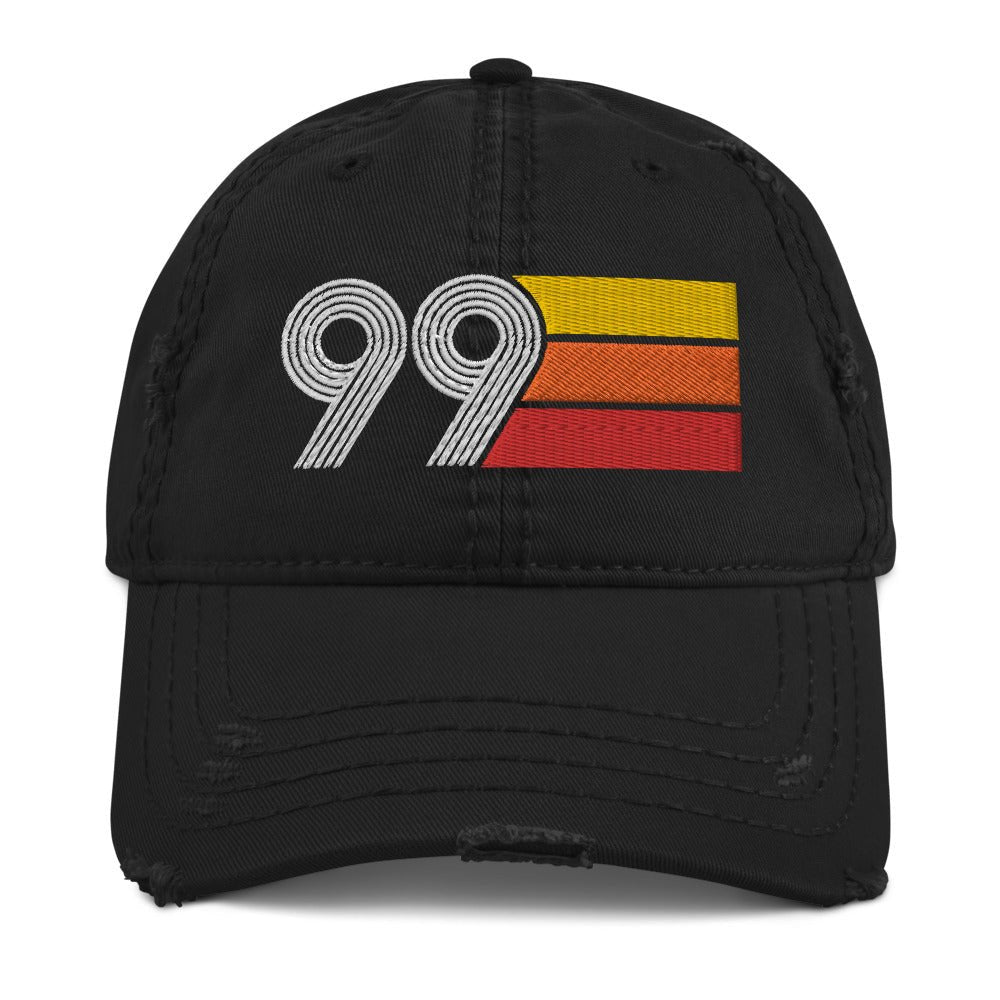 1999 Retro 99 Distressed Dad Hat - Styleuniversal