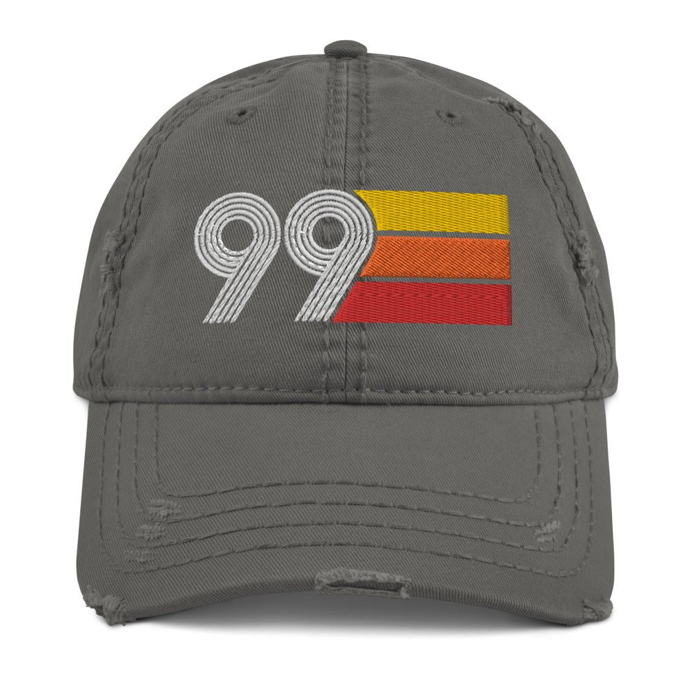 1999 Retro 99 Distressed Dad Hat - Styleuniversal