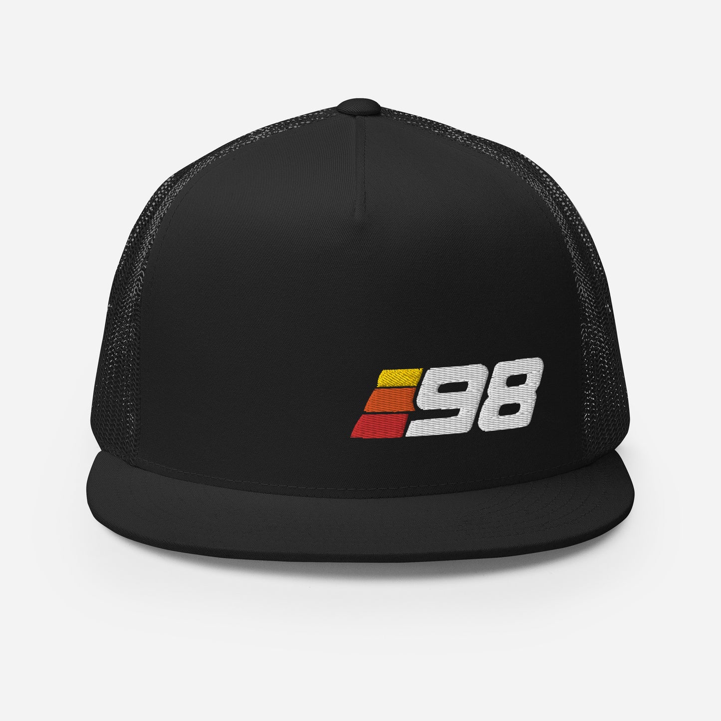 98 - Retro Sport Flat Bill Trucker Cap