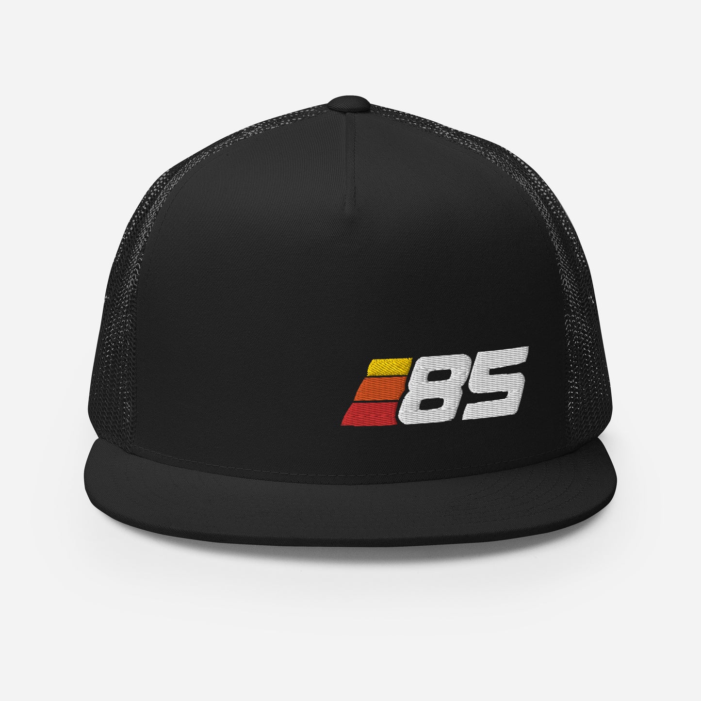 85 - Retro Sport Flat Bill Trucker Cap