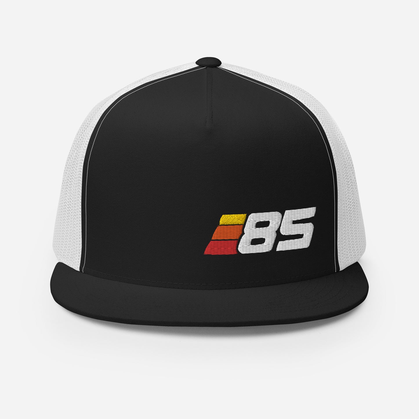 85 - Retro Sport Flat Bill Trucker Cap