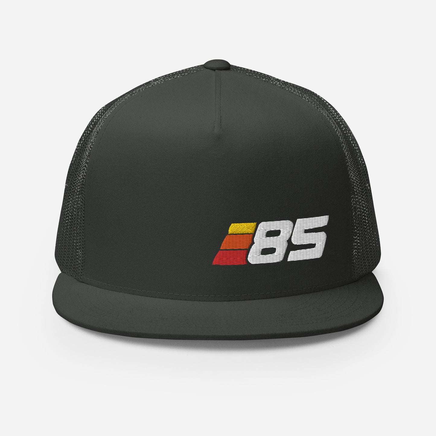 85 - Retro Sport Flat Bill Trucker Cap