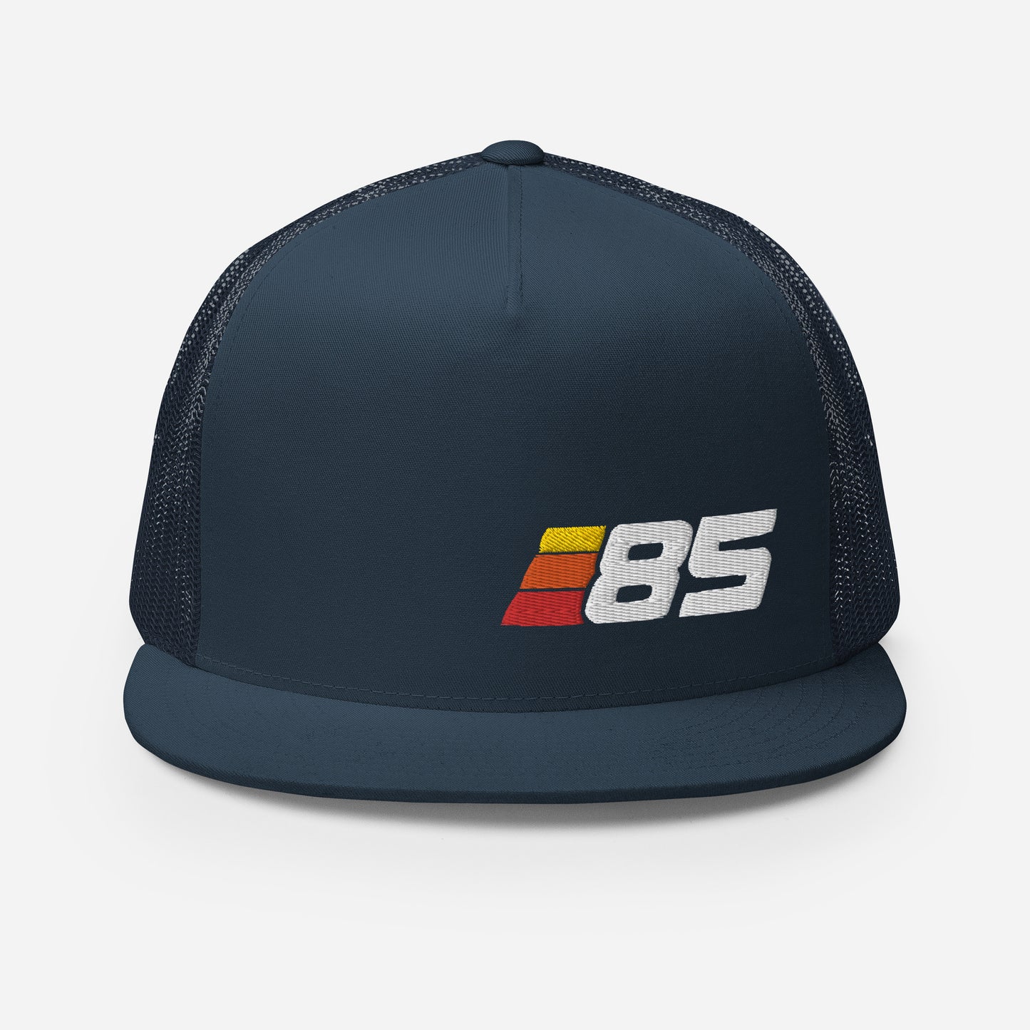 85 - Retro Sport Flat Bill Trucker Cap