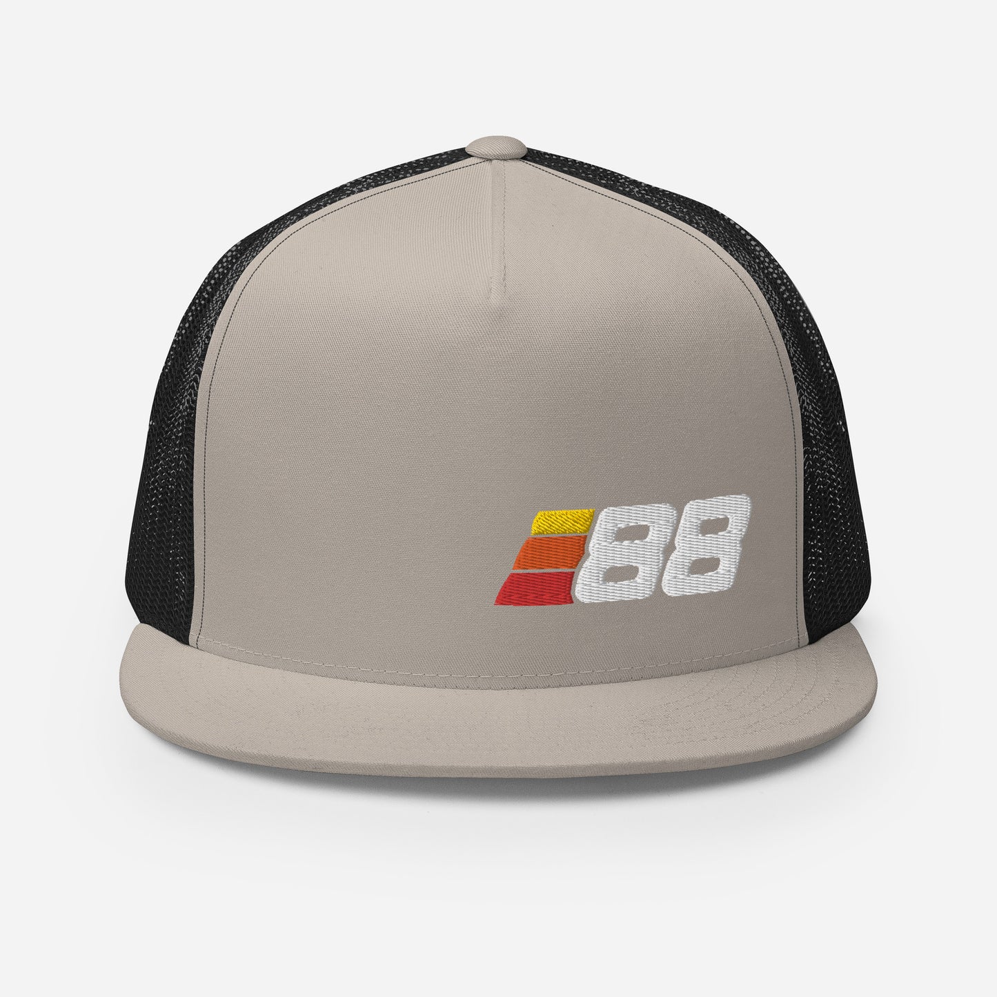 88 - Retro Sport Flat Bill Trucker Cap