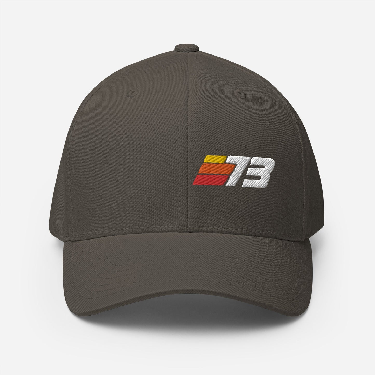 73 - Retro Sport 1973 Flexfit Closed Back Structured Twill Cap - Styleuniversal