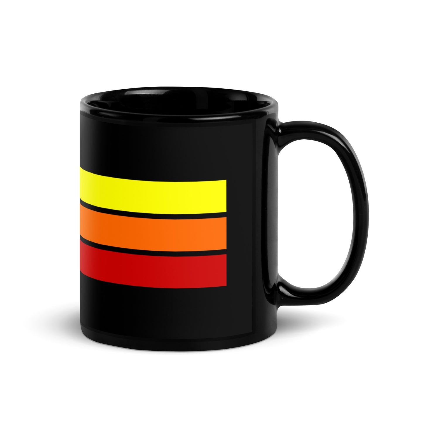 99 - 1999 Retro Tri-Line 11oz Black Glossy Mug