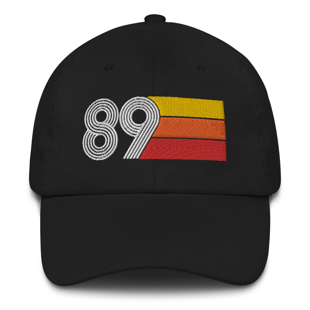 Retro Tri-Line 1989 Baseball Dad Hat