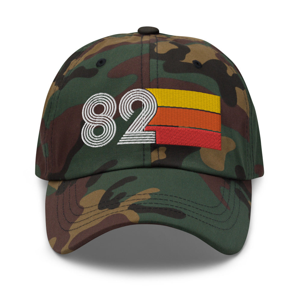 Retro Tri-Line 1982 Baseball Dad Hat