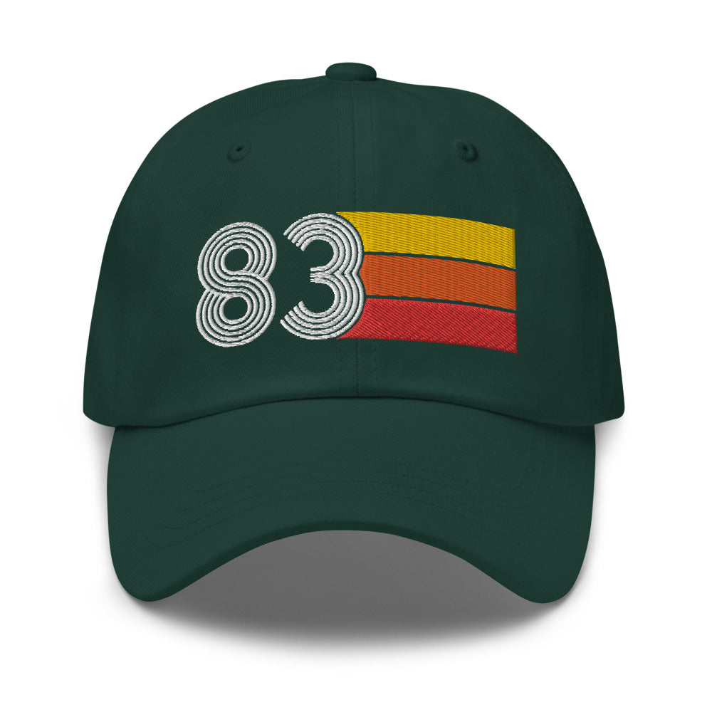 Retro Tri-Line 1983 Baseball Dad Hat