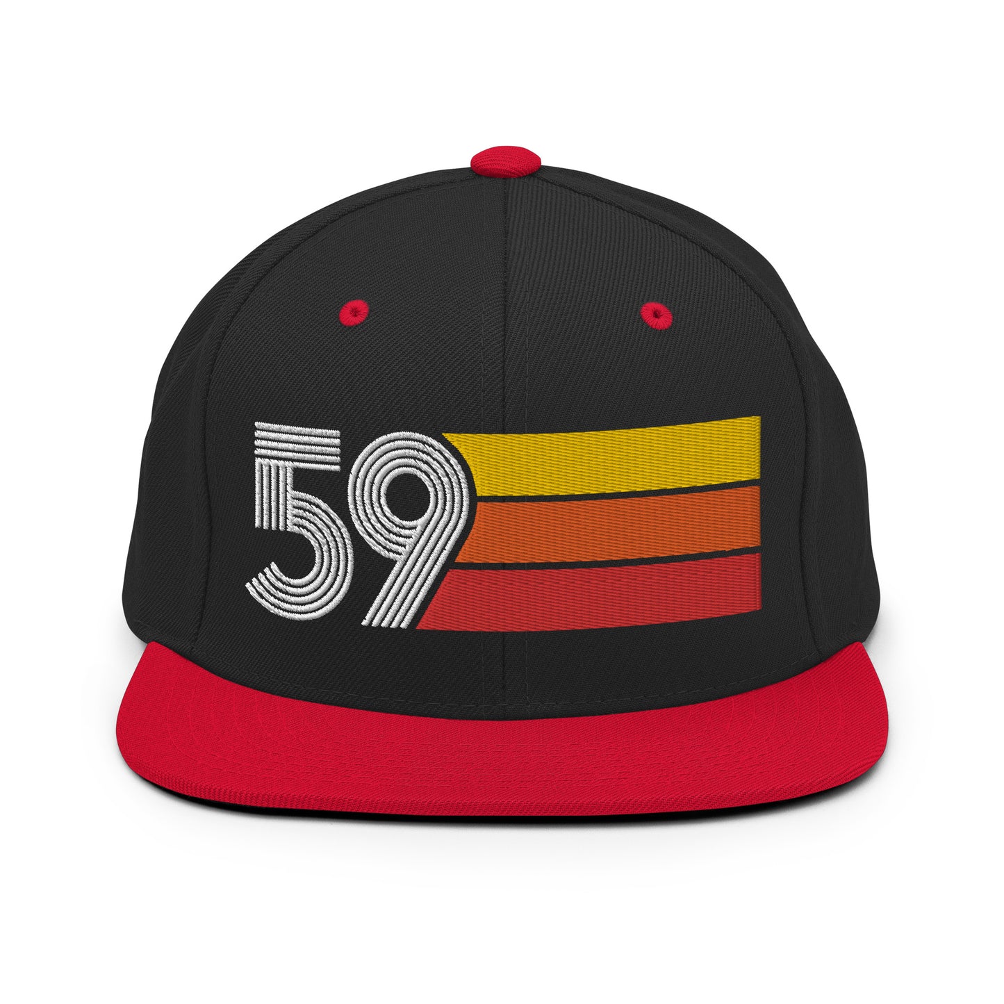 59 - 1959 Retro Tri-Line Snapback Hat