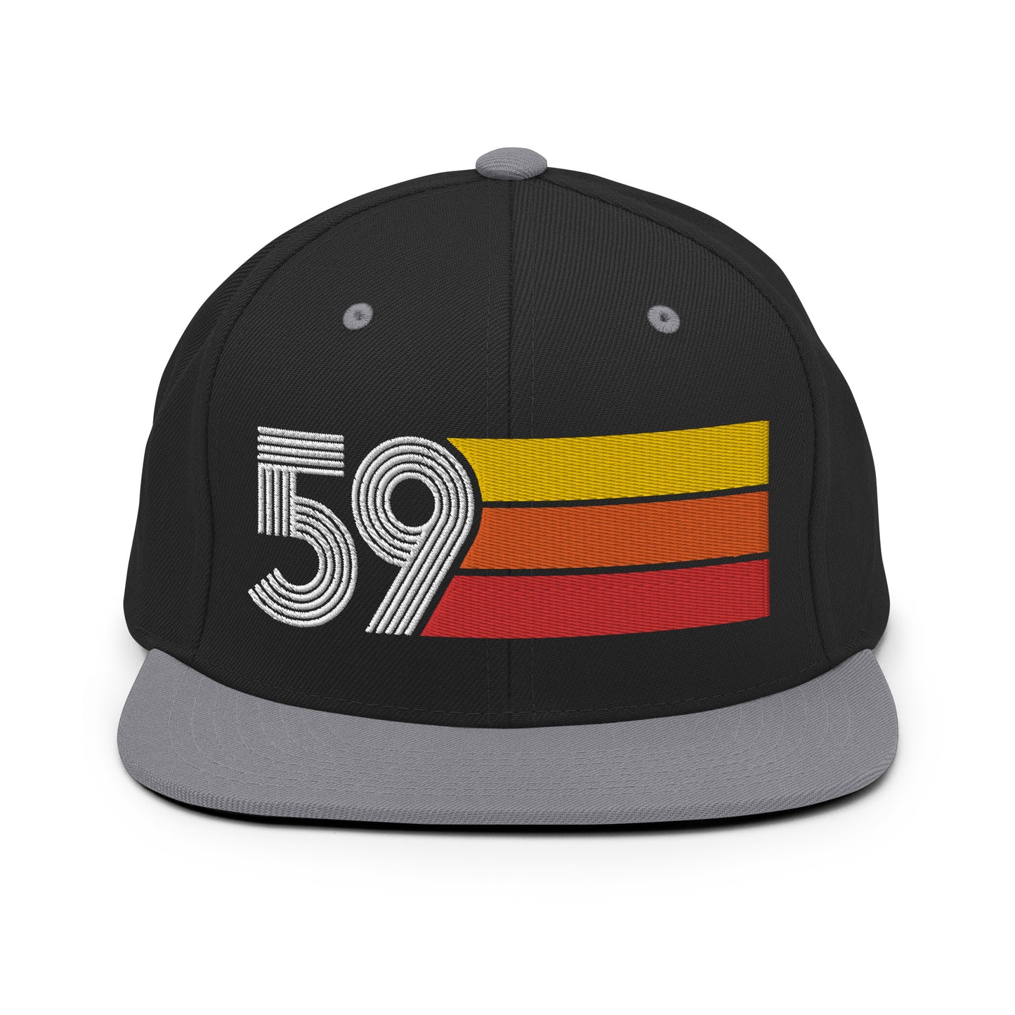 59 - 1959 Retro Tri-Line Snapback Hat