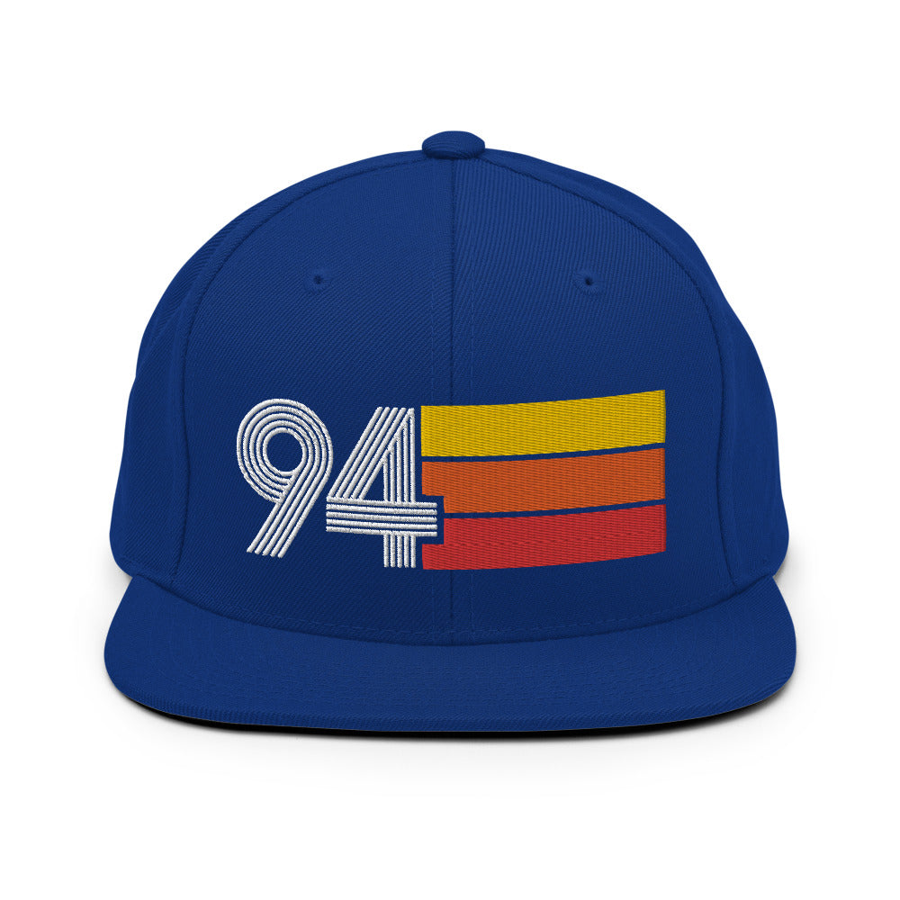 94 - 1994 Retro Tri-Line Snapback Hat