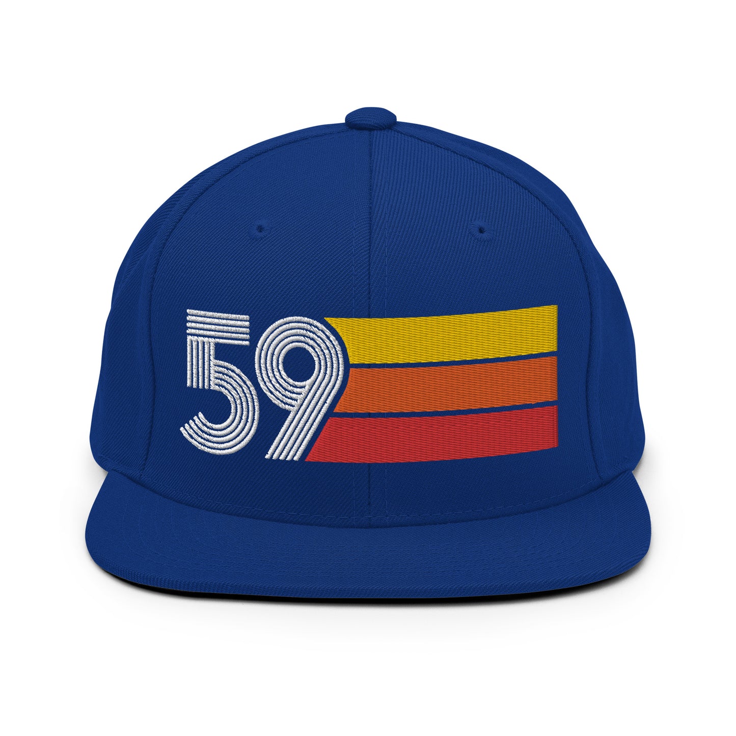 59 - 1959 Retro Tri-Line Snapback Hat