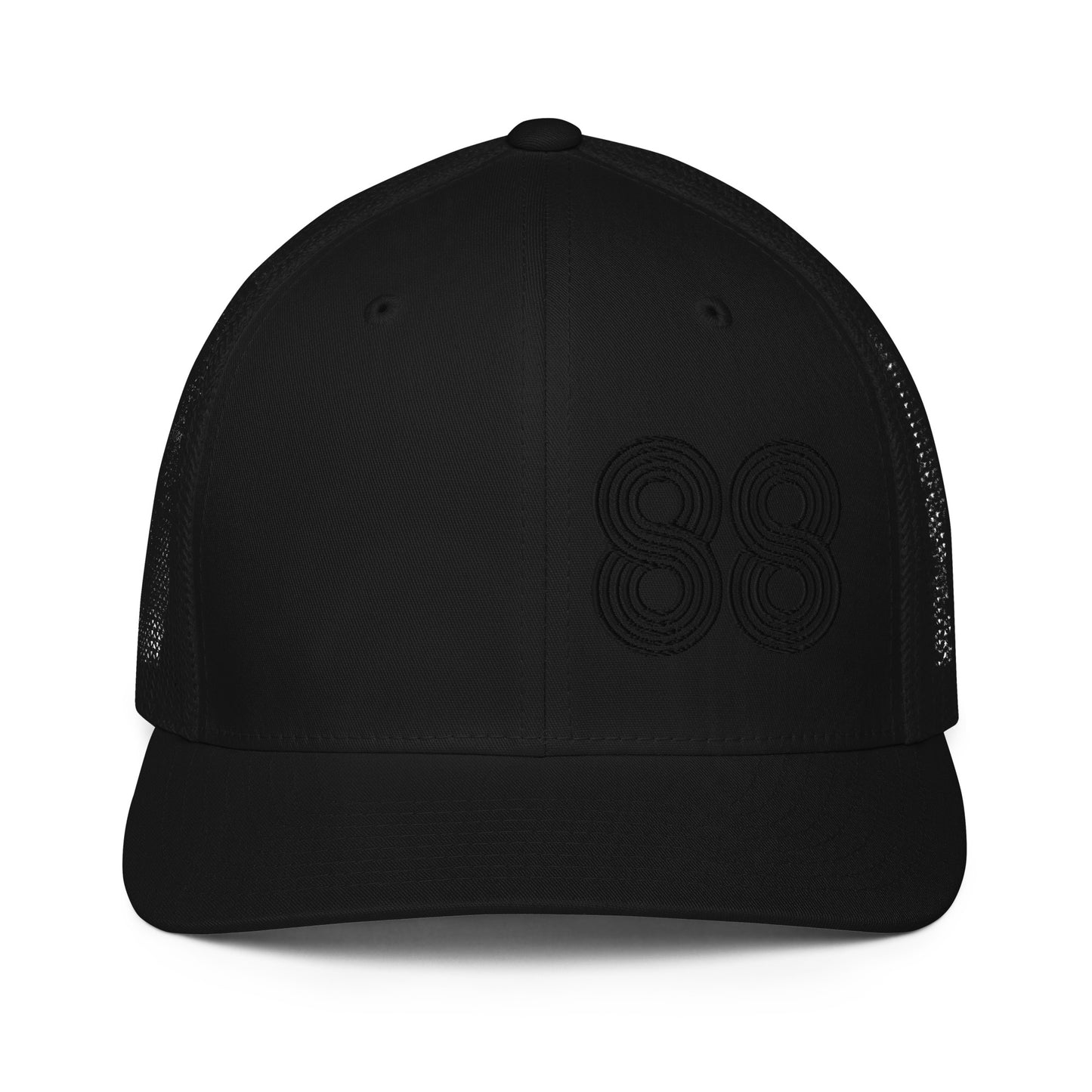 88 - Number Only Closed-back trucker cap