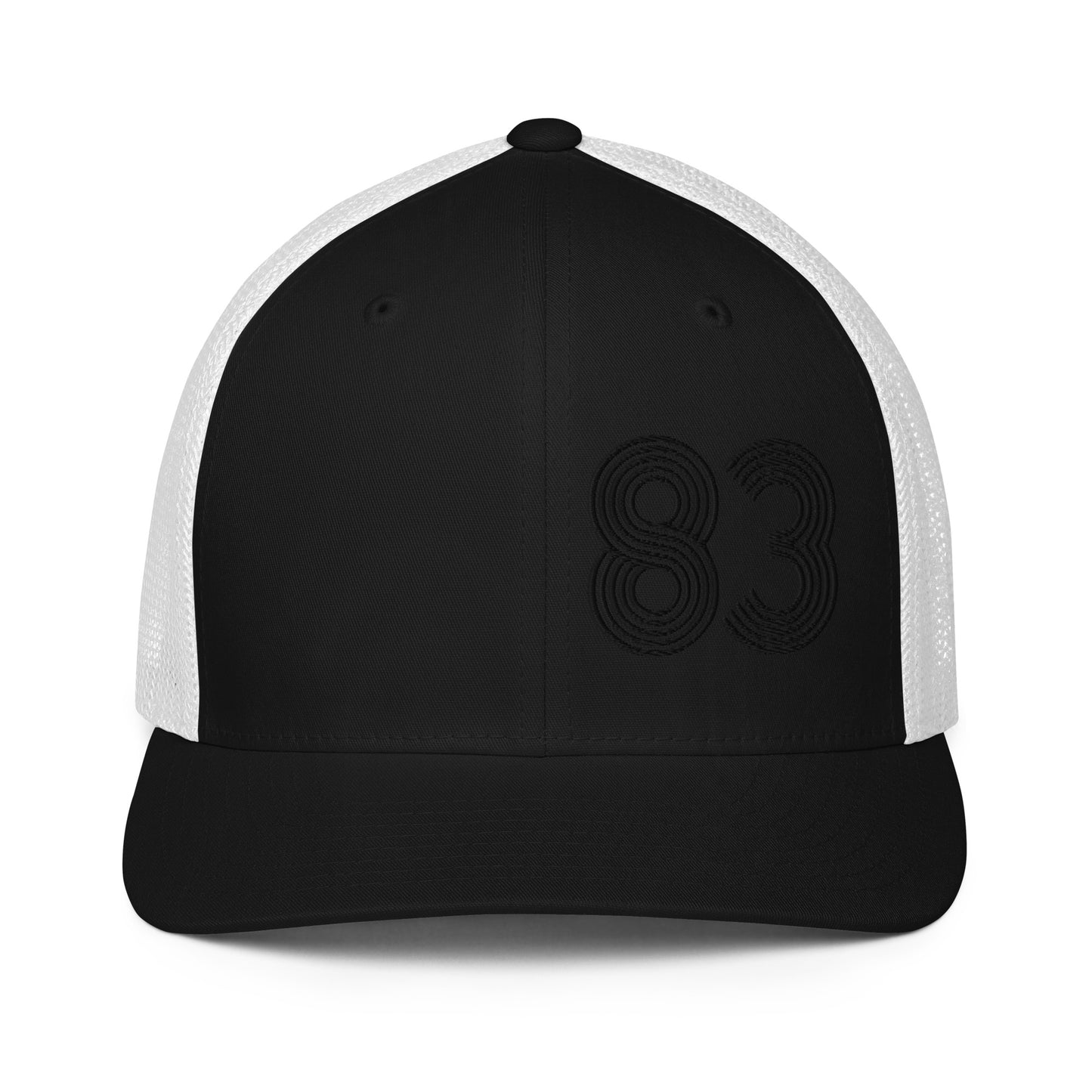 83 - Number Only Closed-back trucker cap