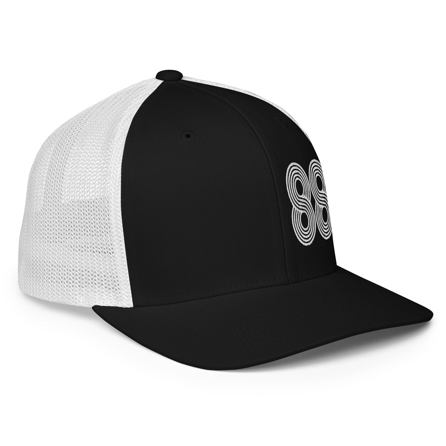 88 - Number Only Closed-back trucker cap