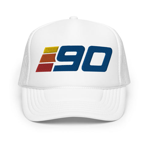 90 - 1990 Retro Sport Foam Trucker Hat