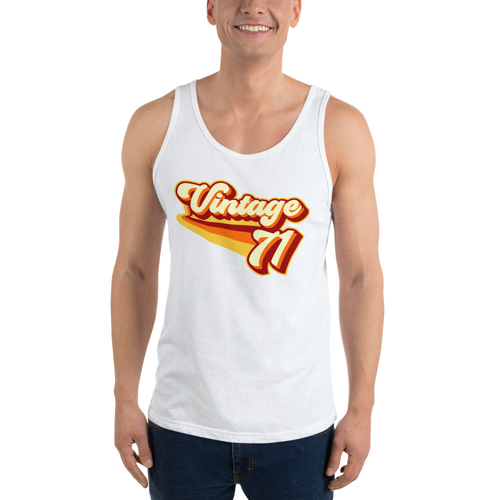 Vintage 1971 Unisex Tank Top