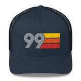 99 Number 1999 Birthday Retro Trucker Hat