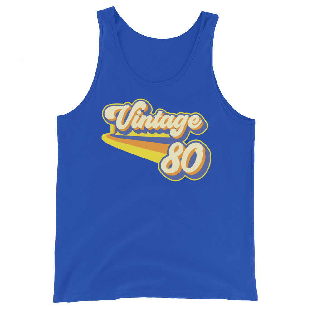 Vintage 1980 Unisex Tank Top