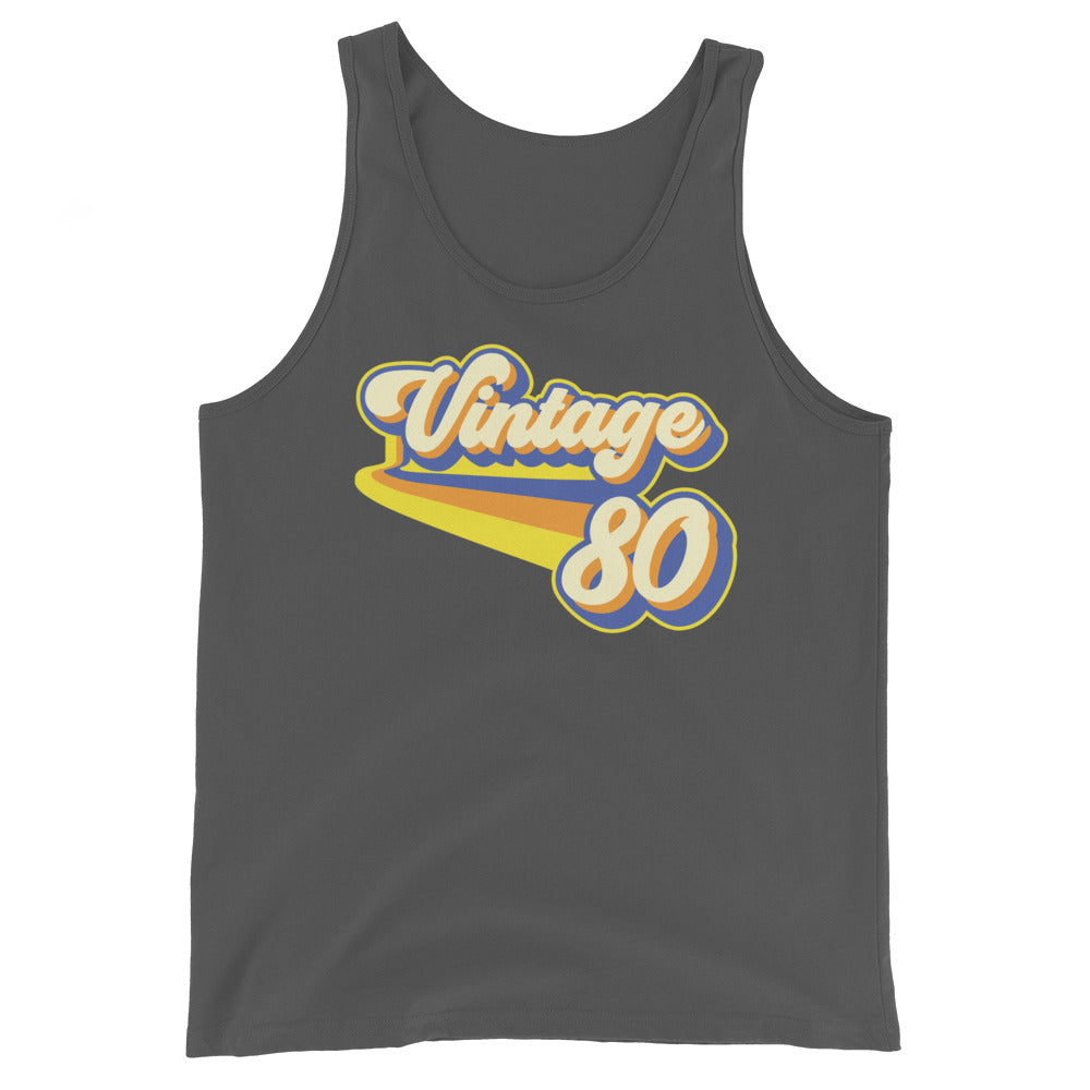 Vintage 1980 Unisex Tank Top