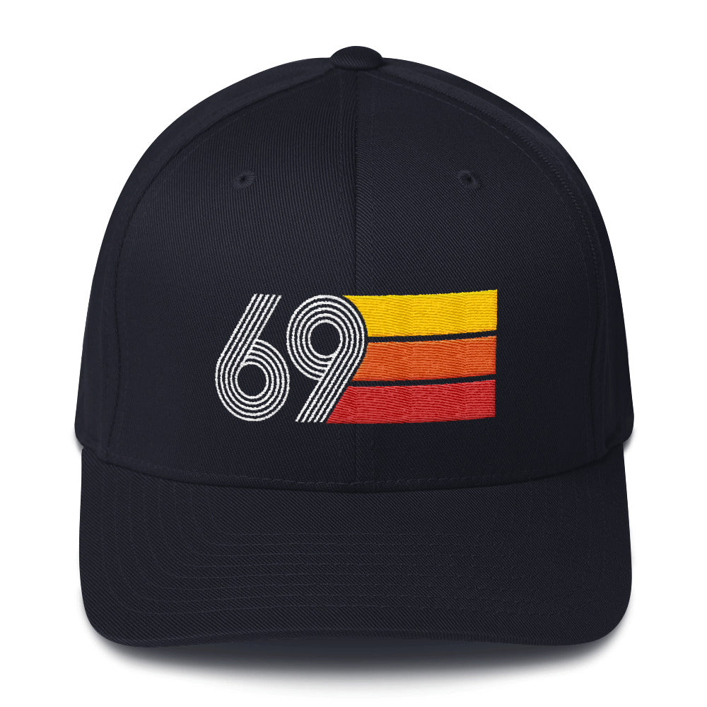Vintage 1969 Retro Structured Twill Cap L/XL - Styleuniversal