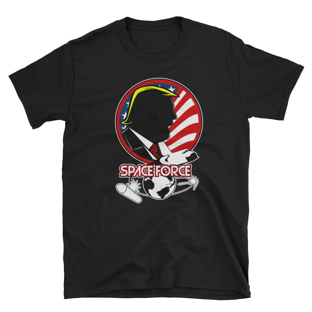 Trump Space Force Short-Sleeve Unisex T-Shirt - Styleuniversal
