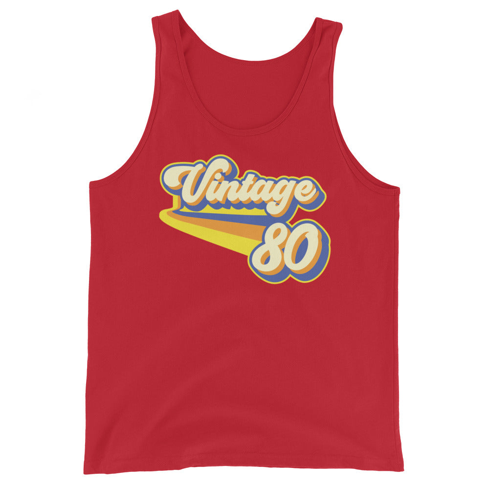 Vintage 1980 Unisex Tank Top