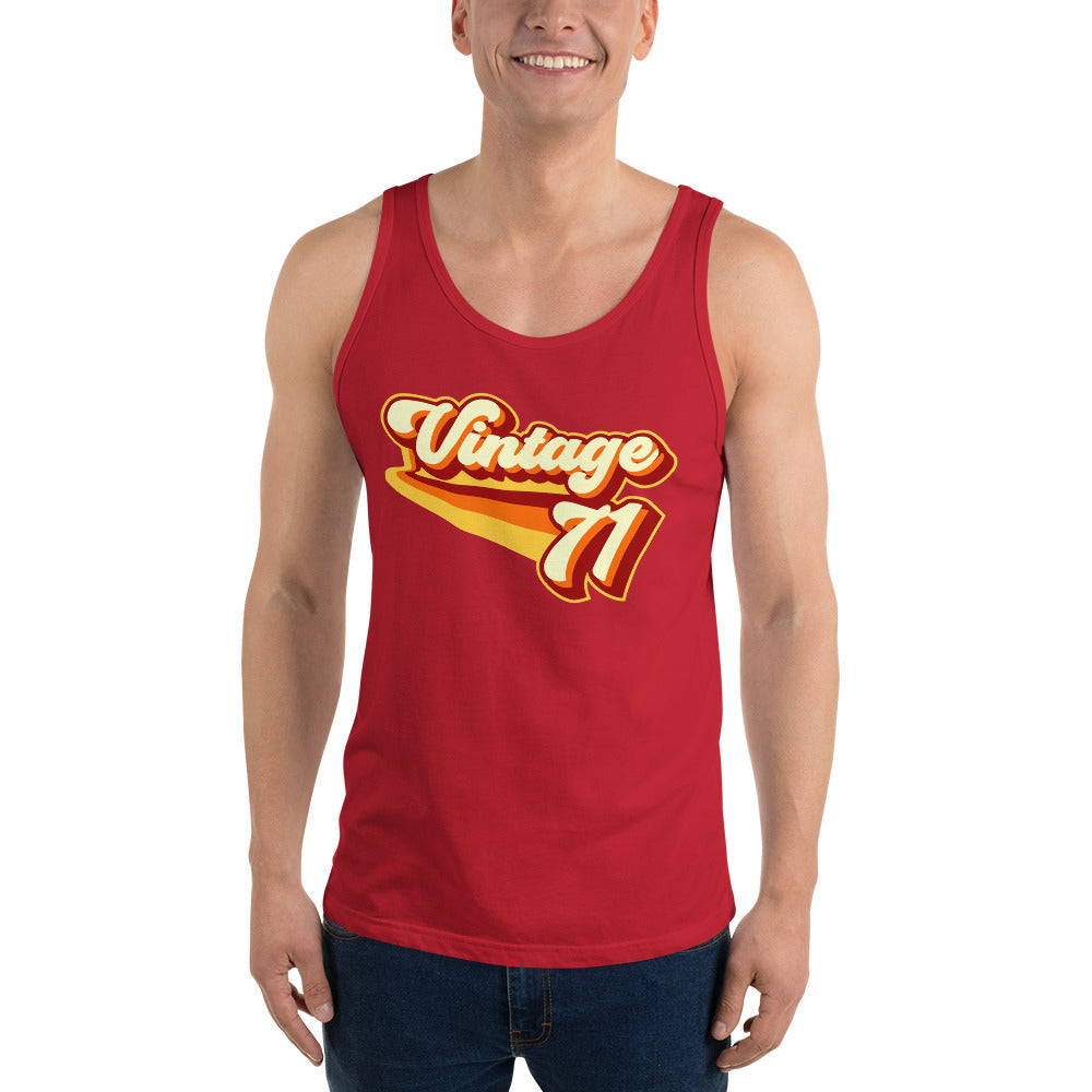Vintage 1971 Unisex Tank Top