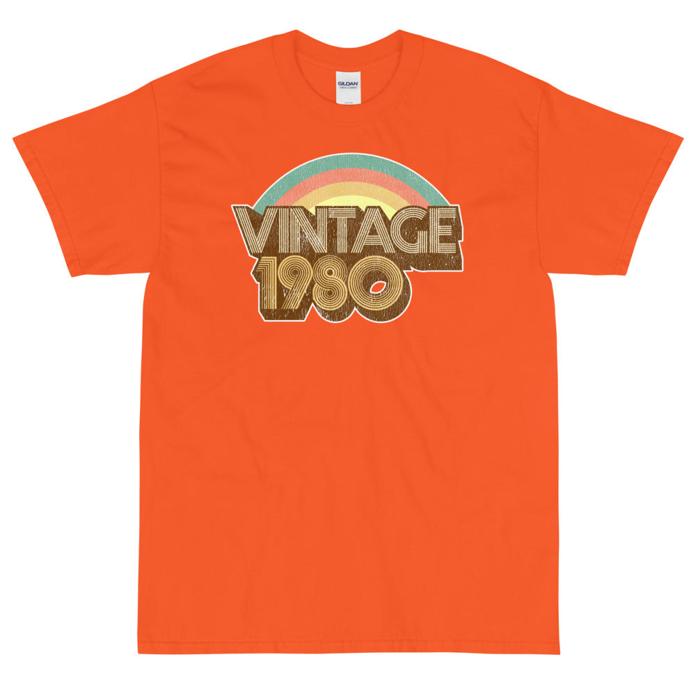 Vintage 1980 Distressed Short Sleeve T-Shirt