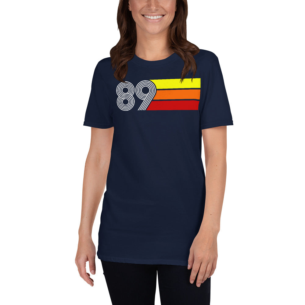 Retro Expo 1989 Men's Women's Short-Sleeve Unisex T-Shirt