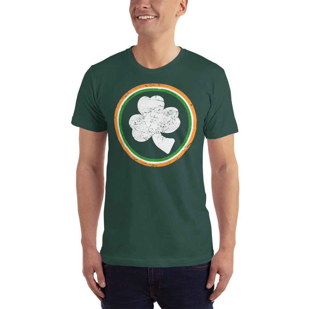 St Patrick's Day Shamrock Circle T-Shirt - Styleuniversal