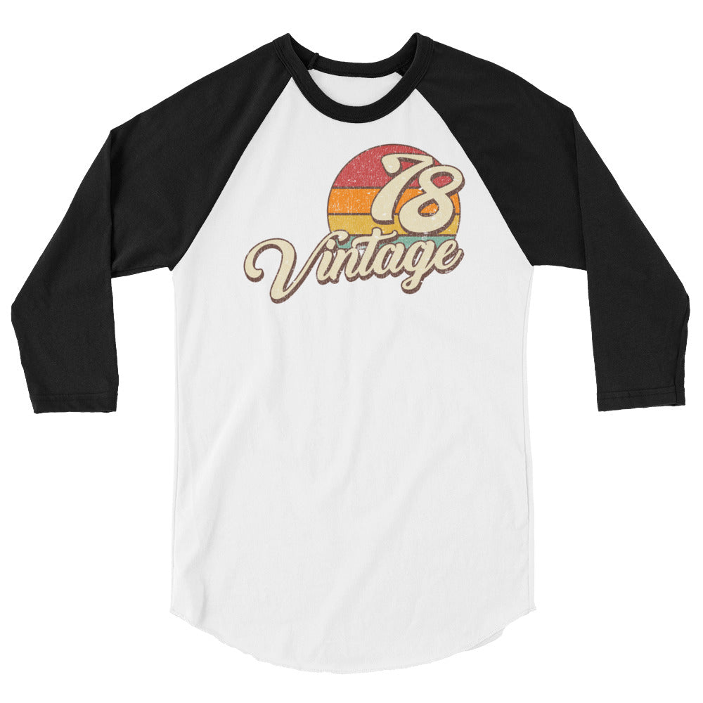 Vintage 1978 3/4 sleeve raglan shirt - Styleuniversal