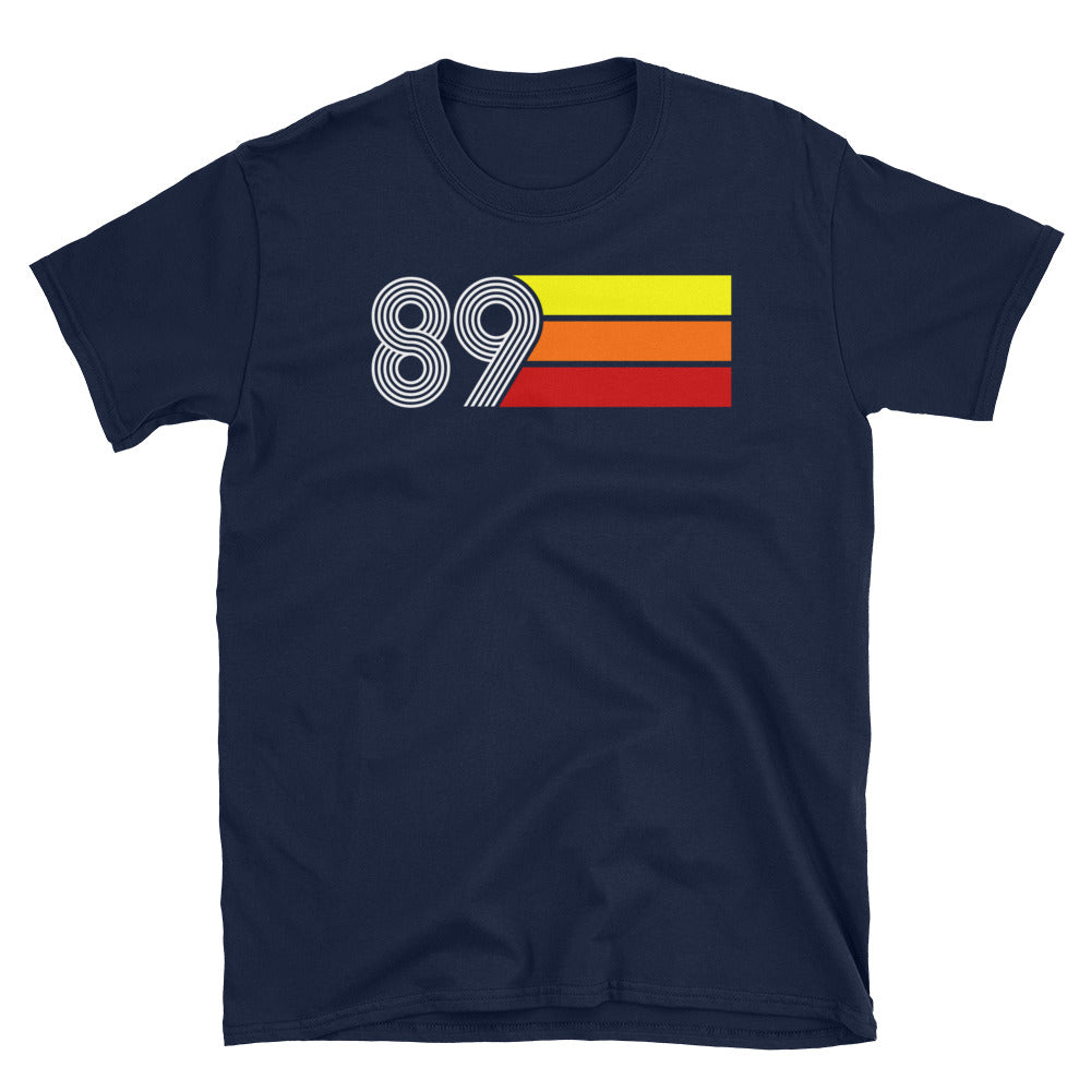 Retro Expo 1989 Men's Women's Short-Sleeve Unisex T-Shirt