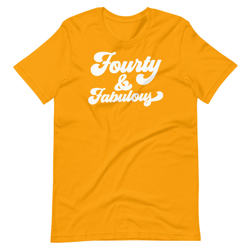 Fourty and Fabulous 40th Birthday Party Women's Short-Sleeve T-Shirt