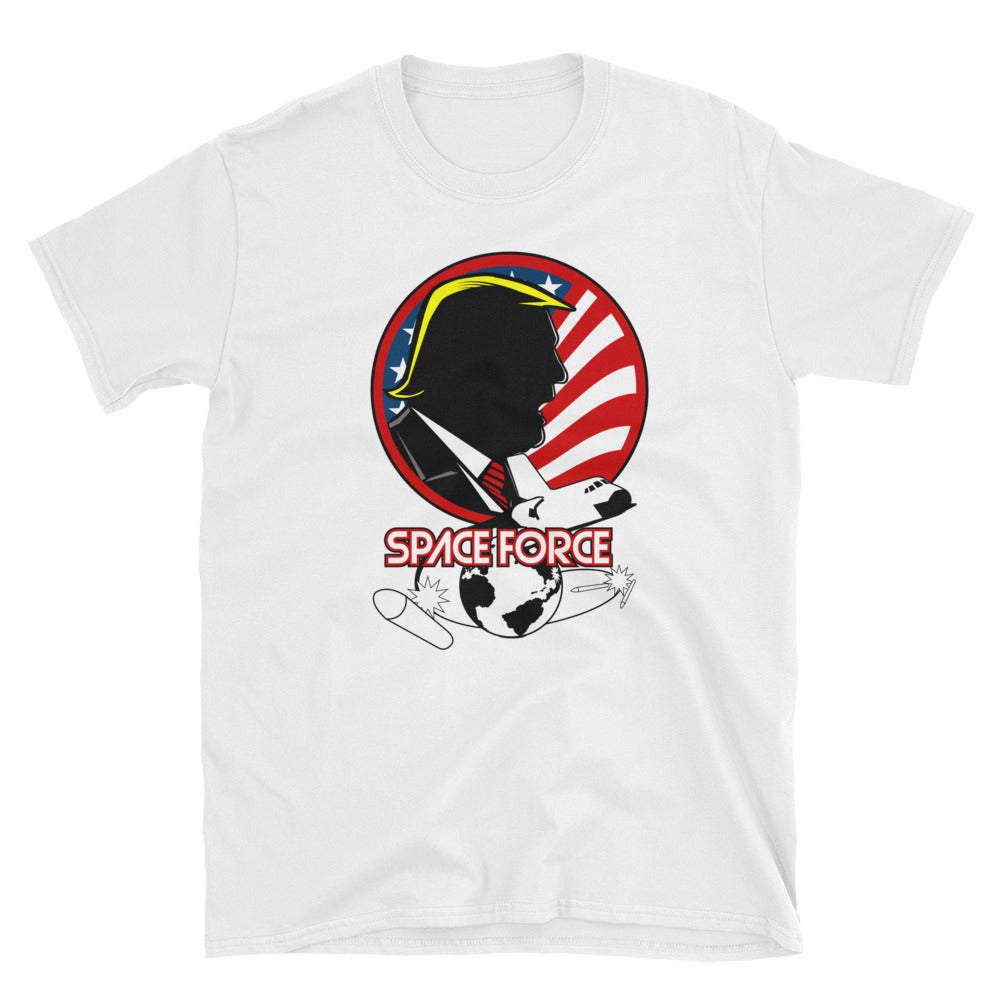 Trump Space Force Short-Sleeve Unisex T-Shirt - Styleuniversal
