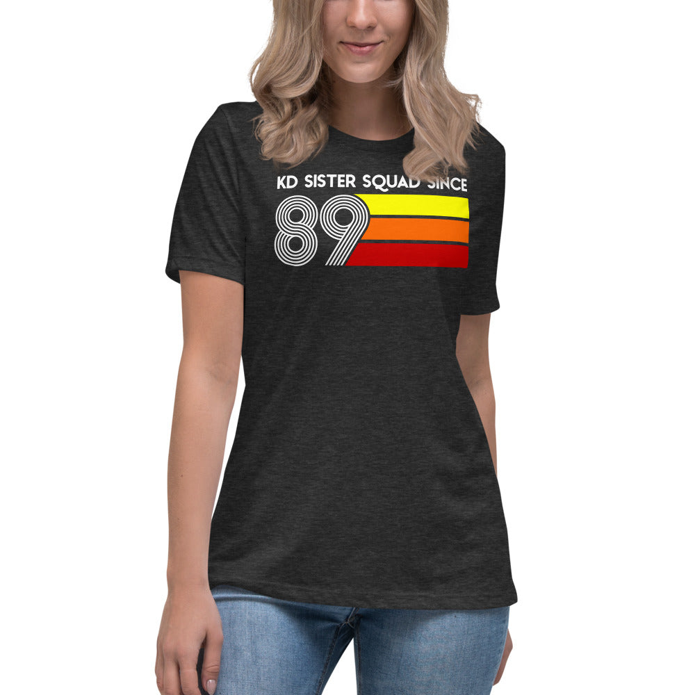KD Squad since 89 Women's Relaxed T-Shirt