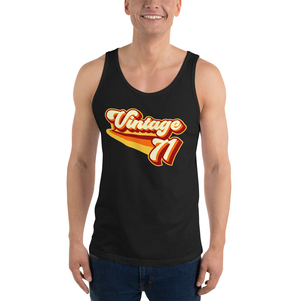 Vintage 1971 Unisex Tank Top
