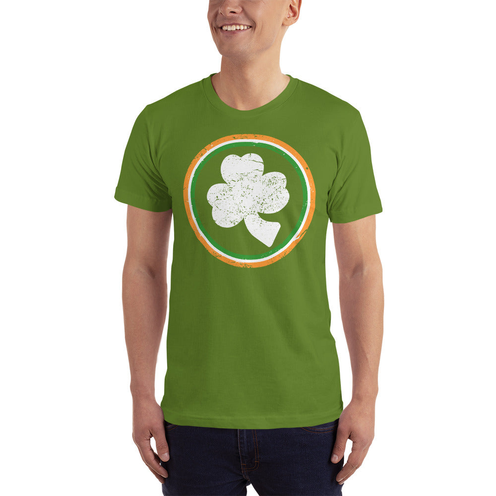 St Patrick's Day Shamrock Circle T-Shirt - Styleuniversal