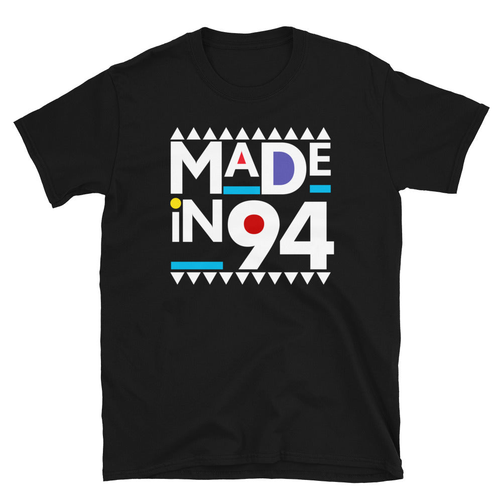 Made in 1994 Retro 90s Short-Sleeve Unisex T-Shirt